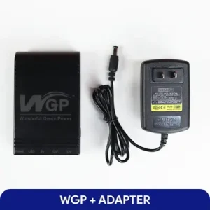 COMBO - WGP mini UPS (10400mAh) + GearUP 12V/3A Adapter