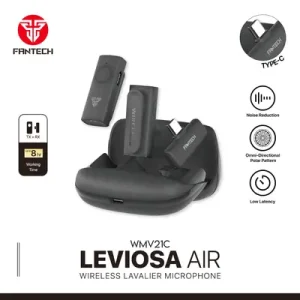 Fantech LEVIOSA AIR WMV21C Wireless Microphone for Type-C Devices (Dual Mic)
