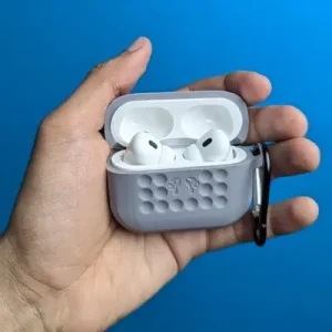 JW Air Pods Pro 2 Silicon Case- Ash