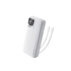 VENTION 22.5W 20000mAh Power Bank with Built-in USB-C & Lightning Cables (I15BB-V2)